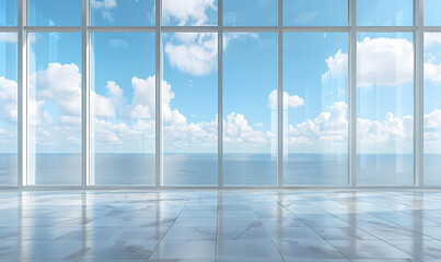 modern office building with windows