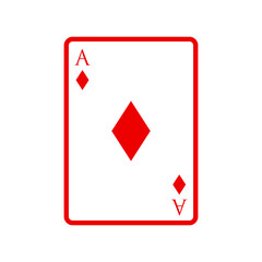 Obraz premium ace of card