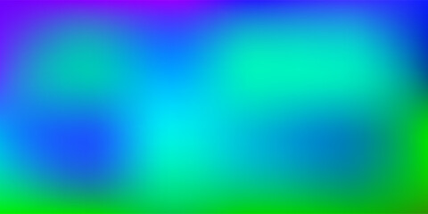 Light Multicolor vector blurred backdrop.