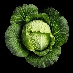 Obraz premium head of cabbage