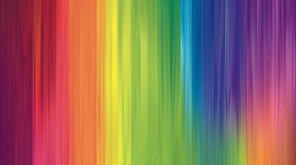 Vibrant Rainbow Background for Pride Celebrations Generative AI