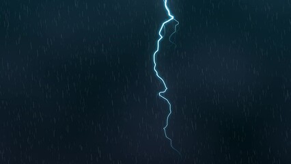 Abstract lighting thunderstorm effects. Lightning charged with powerful energy Suitable for magical effects.