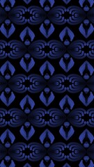 Fototapeta premium Seamless pattern design with ornament motifs, batik, decoration, wallpaper, background 