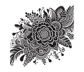 Mehndi lace vector design,awesome Mehndi lace svg,high resolution printable Mehndi lace artwork