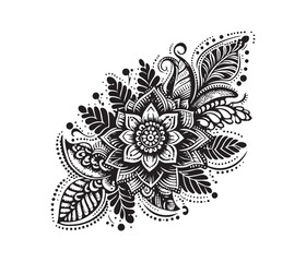 Mehndi lace vector design,awesome Mehndi lace svg,high resolution printable Mehndi lace artwork