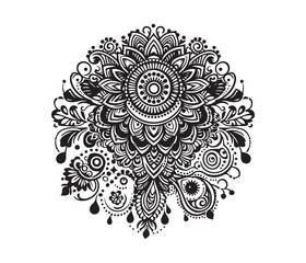 Mehndi lace vector design,awesome Mehndi lace svg,high resolution printable Mehndi lace artwork