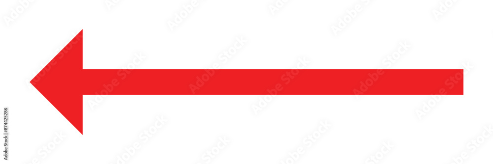 Poster long arrows icon set. replaceable vector design eps 10