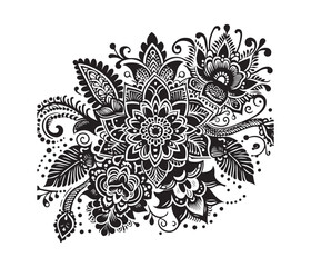 Mehndi lace vector design,awesome Mehndi lace svg,high resolution printable Mehndi lace artwork