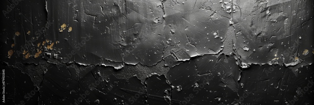 Aufkleber retro distressed background for music or art projects generative ai