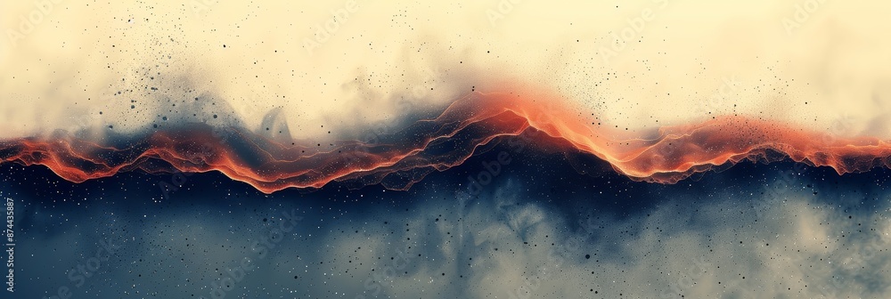 Poster retro grunge texture for creative projects generative ai