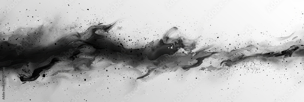 Aufkleber grunge square background for creative projects generative ai