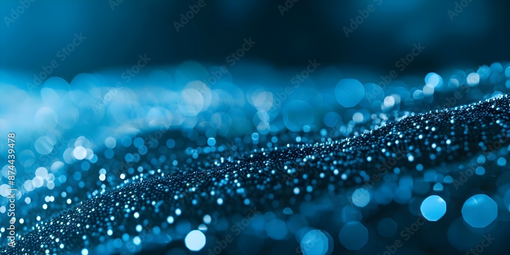 Poster futuristic big data tech backdrop with advanced digital elements and design. concept big data visual