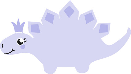 Pretty Girly Dinosaur Graphic