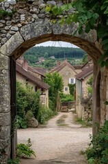 Obraz premium French landscape