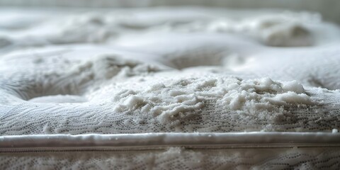 Clean dirty mattresses by treating stains with baking soda and saliva. Concept Cleaning, Mattresses, Stains, Baking Soda, Saliva