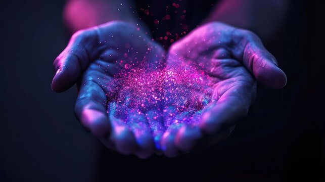 A mystical branding strategy where logos come to life and interact with customers, creating a magical connection between the brand and its audience, with copy space