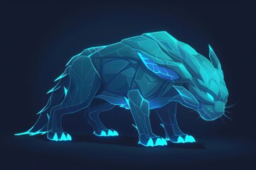 Adopt a hightech fantastical creature designed with supernatural genetics and advanced AI, providing an unparalleled pet experience with unique, magical traits with copy space