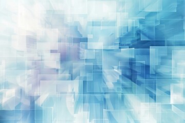 Fototapeta premium Abstract Blue Geometric Background for Technology and Business Presentations