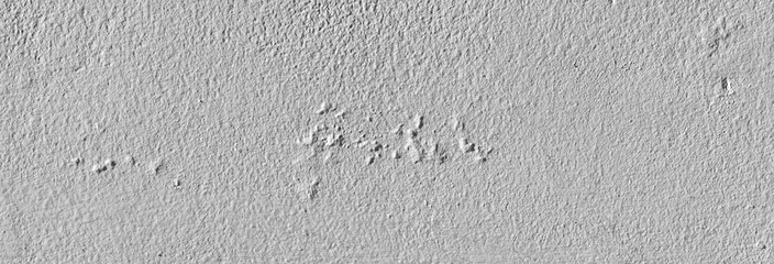 White concrete wall texture background. Uneven render stucco white painted cement surface. Rough and grunge wall. Panoramic backdrop.