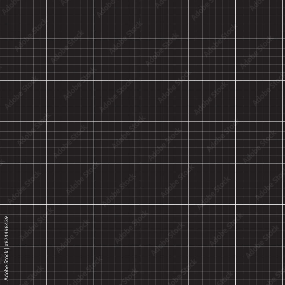 Aufkleber set of square grid background with empty space. design of square graph paper, school math sheet, gri