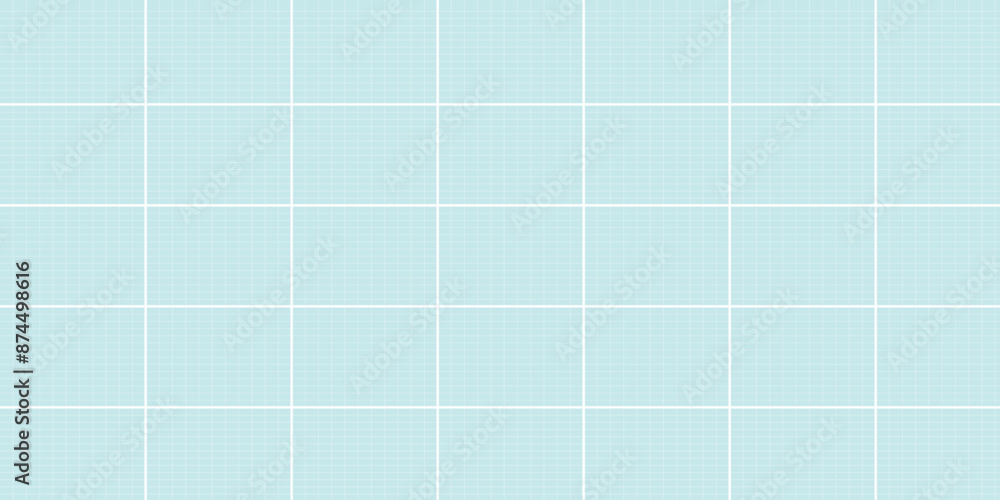 Poster set of square grid background with empty space. design of square graph paper, school math sheet, gri