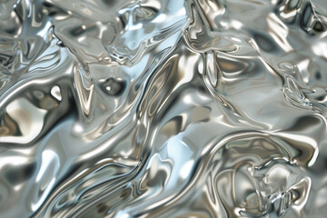 Realistic photo silver metal texture with visual effect of bruising.