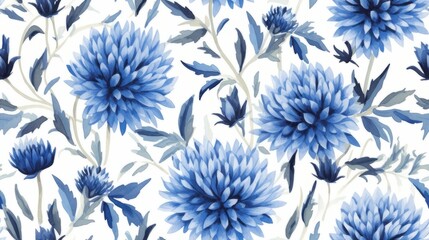 The blue Cornflower pattern exudes a calming and elegant beauty, creating a backdrop filled with peace and harmony.