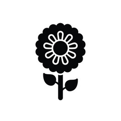 Flowers vector icon