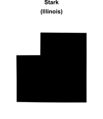 Stark County (Illinois) blank outline map