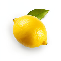 lemon isolated on white background