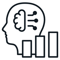 Business Intelligence  Icon Element For Design