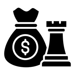 Investment Strategy  Icon Element For Design