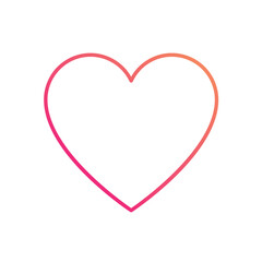 Heart vector icon