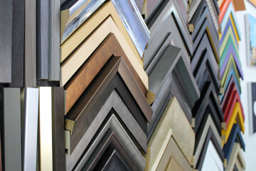 Wooden Artwork Frame Samples For Interior Design