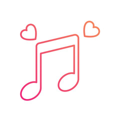 Love Song vector icon