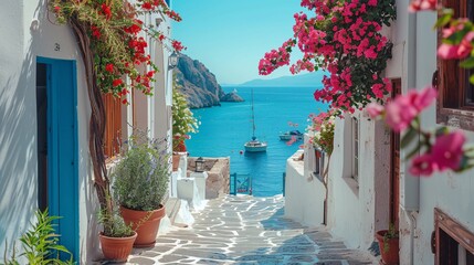 old streets of greece
