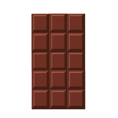Hand drawn of milk chocolate bar.Isolated vector illustration.