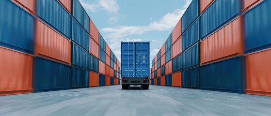 A detailed overview of freight services offering costeffective and timely solutions for moving large quantities of goods domestically and internationally with copy space