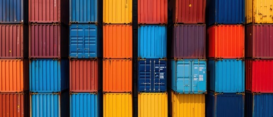Fototapeta premium A detailed overview of freight services offering costeffective and timely solutions for moving large quantities of goods domestically and internationally with copy space
