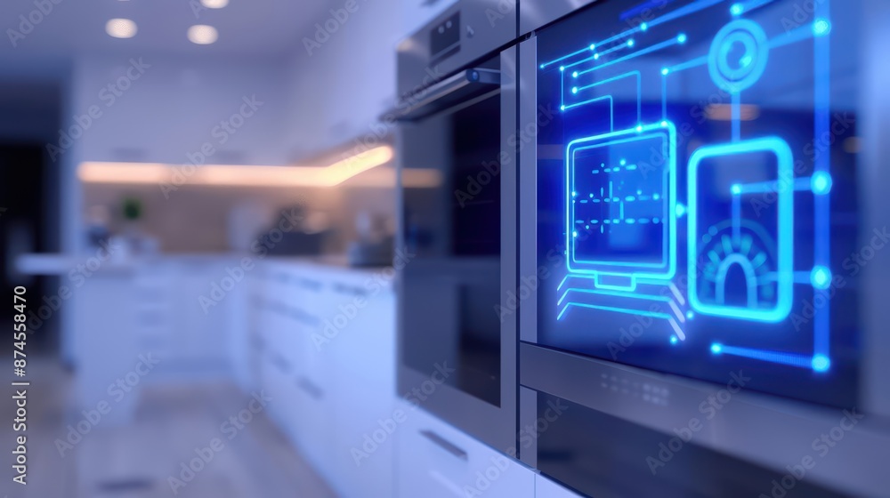 Aufkleber an innovative home automation platform uses enchanted sensors and mystical energy sources to power a