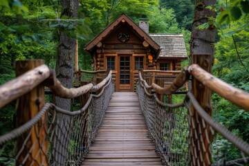 An innovative summer camp for families integrates magical elements like enchanted treehouses and mystical trails that reveal hidden treasures