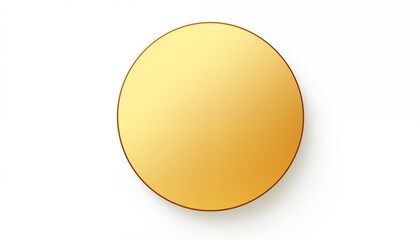 gold circle round