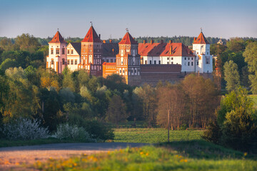 Naklejka premium Castle in Mir