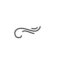 wind doodle illustration