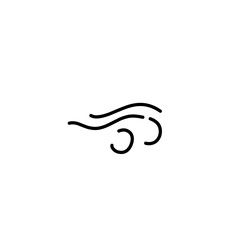 wind doodle illustration