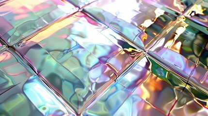 A high-definition image of a glass tile