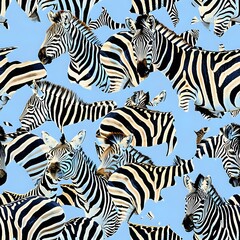 Modern Zebra Print Patchwork Background for Trendy Products