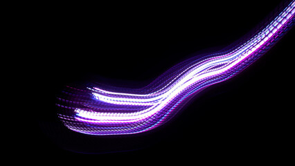 Digital Wallpaper Gaming Streaming Background Futuristic Abstract Neon Overlay Effect