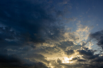 beautiful sky and clouds