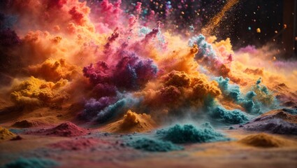 explosion of colors